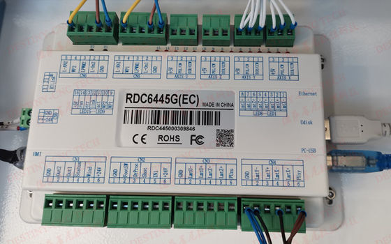 Laser engraving&cutting machine control system newest RDC6445G CO2 laser control system 4 axis laser control card &panel